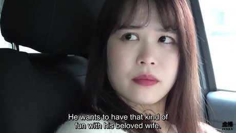 Chubby asian teen takes her uniform off to ride him in reverse POV